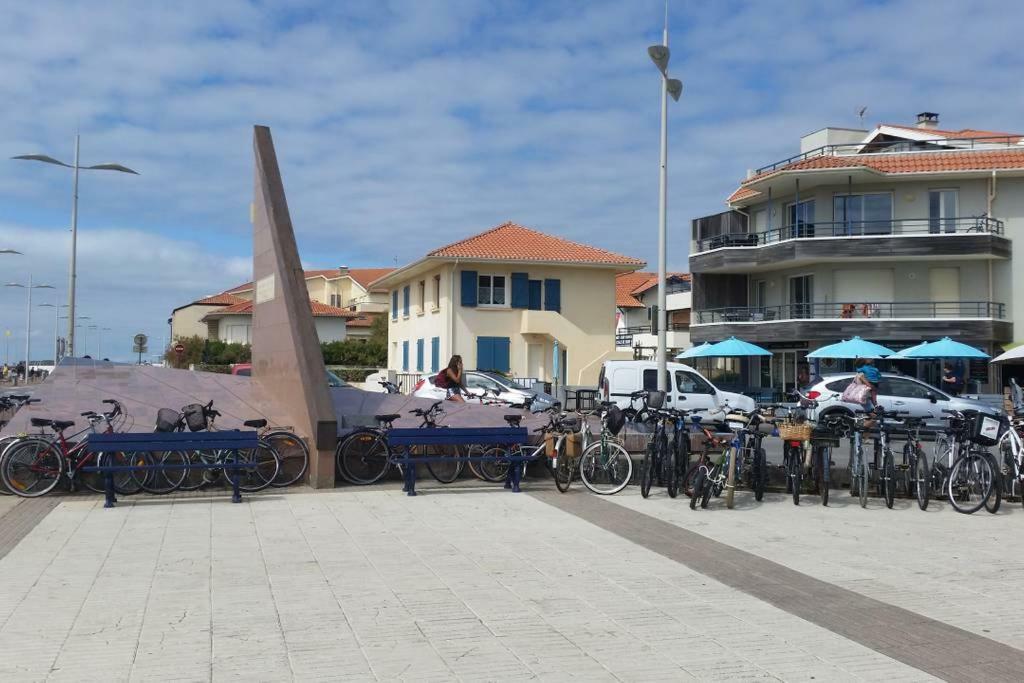 Beach Front Apartment Eljocri Capbreton Eksteriør bilde