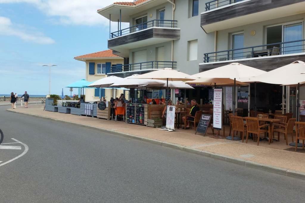 Beach Front Apartment Eljocri Capbreton Eksteriør bilde